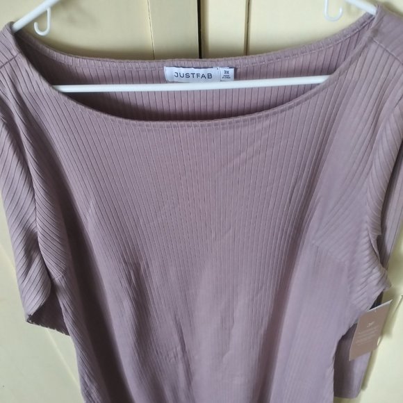 Just Fab Midi Knit Dress New - Picture 3 of 9